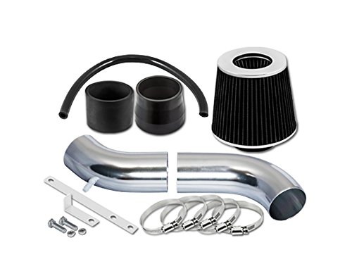 RL Concepts Black Short Ram Air Intake Kit + Filter 95-00 For Chrysler Sebring JX/JXi Convertible Cirrus 2.5L V6