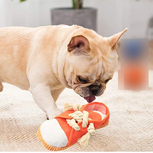 Dogowu Dog Chew Toys,Creative Shoes Shape Squeaky Toy, Durable And Safe Dog Playing Toy Funny Shoes Sound Toy For Small And Medium Pets #TOP1