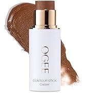 Ogee Sculpted Face Stick (COPPER - RADIANT COCOA) Certified Organic Bronzer Stick & Contour Makeu...