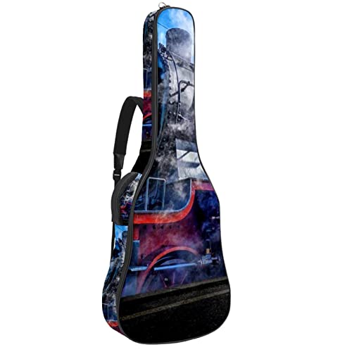 Étui de protection rembourré pour guitare classique et acoustique Motif note de musique antique, Multicolore 05, 42.9×16… - Les Beatles, Paul McCartney, John Lennon, RIngo Starr, George Harrison Étui de protection rembourré pour guitare classique et acoustique Motif note de musique antique, Multicolore 05, 42.9x16…