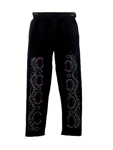 Image of CAMEY Solid Polyester Girls Regular Fit Casual Winter Pull On Warm Jeggings /Leggings