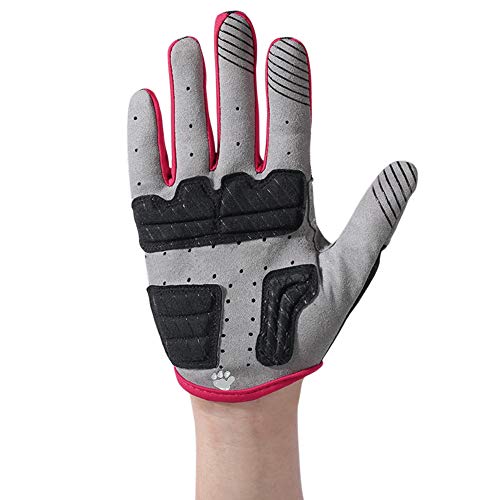 Luvas de ciclismo, Romacci Luvas de bicicleta ao ar livre Luvas de ciclismo respiráveis ​​Luvas de e