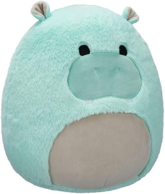 Squishmallows Official Plush 12 inch Hank The Hippo - Childs Ultra Soft Stuffed Animal Toy