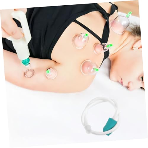 COLLBATH 5 piezas Tubo Extensor de Manguera de Vacío para Ventosas para Máquina de Terapia de Succión miniatura 2