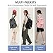 School Backpack College Bookbag for Teen — Student Bagpack for Girls 15.6 Inch Casual Daypack with USB Charger Women Laptop Backpacks Anti Theft Cute Fashion Book Bag Travel Back Pack Black Grey