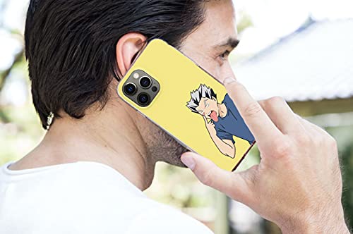 Compatible With Iphone Se 2020/7/8 Case Japanese Anime Yellow Soft Tpu Pure Clear Phone Cases Cover #TOP2