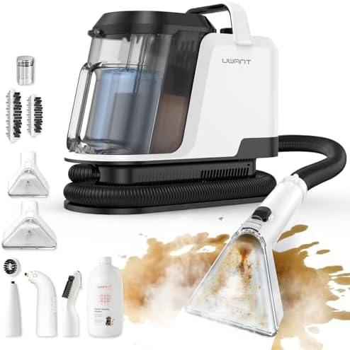 Uwant Aspiradora de Agua Tapiceria Lava y Aspira con Vapor Y100S ...
