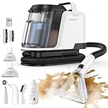 Uwant Lavatappeti Lava e Asciuga a Vapore Y100S 600W 18KPa, 3in1 Fredda/65℃ Calda/100℃ Vapore, Spazzole multiple Lava Divani/Tappeti/Auto/Cucina, 2.4L Serbatoio Auto-pulizia Portatile Lavatessuti