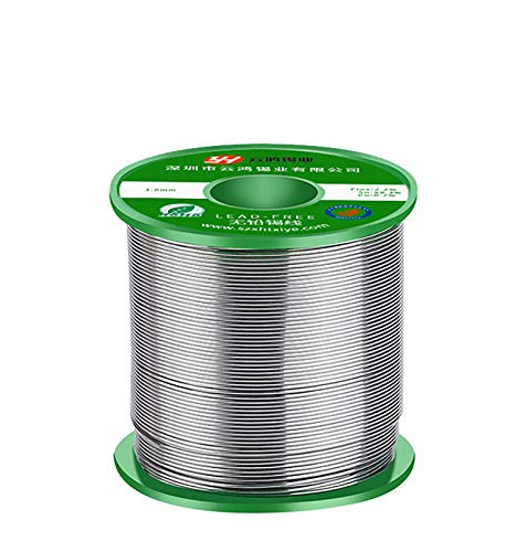 Alambre de soldadura de alambre de estaño de protección del medio ambiente tipo colofonia sin plomo alambre de estaño (0,5 mm, 1000 G) Cover