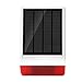 Price comparison product image ERAY JD-W06 120dB Loud Outdoor Wireless Solar Powered Flashing Strobe Siren Waterproof for ERAY WM3FX/WS1N/GT1 Home Security Alarm System