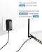 ALITOVE 24V 1A 24W DC Power Supply Adapter 100~240V AC to DC 24 Volt 1 Amp Converter 24 vdc 1000mA 800mA 600mA 400mA 200mA with 5.5mm x 2.5mm 2.1mm Plug for LED Strip Light CCTV Camera Fan