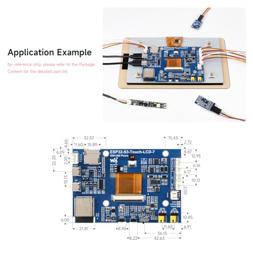 Carte ESP32-S3 pour developper des interfaces graphiques tactiles fluides - 7