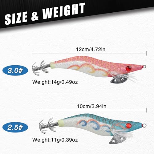 Squid Jig Saltwater Fishing Lures - Image 3