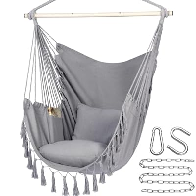 Hammock Chair Hanging Rope Swing