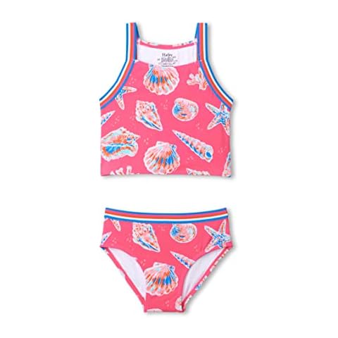 Hatley Girl's Seashells Tankini Set, 2 Years Cover