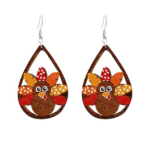 coadipress-Cute-Thanksgiving-Turkey-Pumpkin-Maple-Leaf-Dangle-Earrings-for-Women-Lightweight-Holiday-Dangle-Earrings-Thanksgiving-Fall-Wooden-Earrings