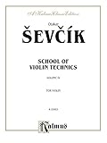 violin 1/4 size price  School of Violin Technics, Opus 1, Volume IV : For Violin (Kalmus Edition) (English Edition)