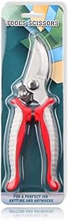 Gardening Fruit Shears Multi-Function Tree Branch Shears Garden Shears Anti-Slip and Labor-Saving Manual Pruning Shears (Color : RED)