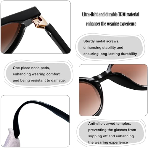 Image of Joopin Oversized Sunglasses for Women Stylish Big Rectangle Polarized UV Protection Ladies Goggles