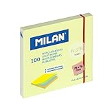 notas adhesivas post-it neon (colores 7.6x7.6 cm) Contiene 25 hojas de cada color: amarillo, verde, azul y rosa.