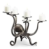 SPI Octopus Pillar Candelabra