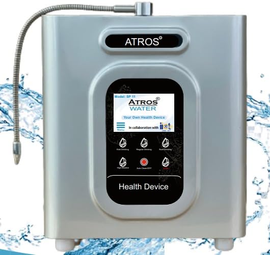 ATROS Water Ionizer ATROS Privilege AI -11 plate (Alkaline, Antioxidant, Hydrogen rich, Micro clustered and Minerals rich) Platinum Coated plates With Advanced Auto Cleaning And Technology of CSIR