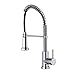 Whitehaus Collection Whitehaus WH2070079-C Jem Collection Commercial Kitchen Faucet with Flexible Spout-Polished Chrome