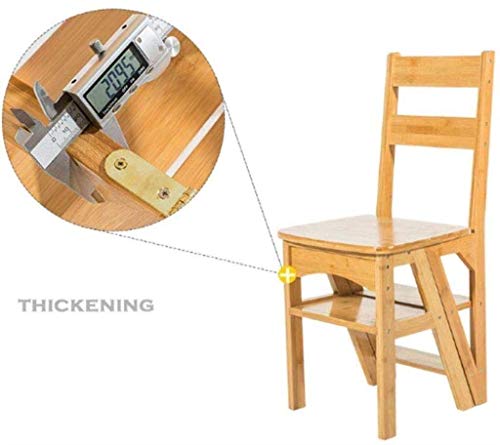 Tabouret à double usage multifonctionnel et chaise échelle pliante de cuisine