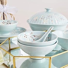 Elevate Your Dining Experience: Buy the Exquisite Cherry Blossom 18-Piece Porcelain Dinnerware Set Today – generic
