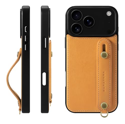 HANATORA for iPhone 17ProMax �P�[�X �{�v �ϏՌ� �w�ʃx���g �X�g���b�v�����O �X�}�z�P�[�X �X�}�z �X�^���h�@�\ �R�[�h�z���_�[ �K���X�t�B���� �t�� �I�C���h���U�[ �M�t�g �i�`������ GH-17ProMax-Natura