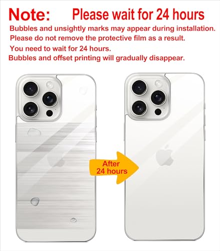 GIOPUEY Back Protector Compatible with iPhone 16 - Image 2