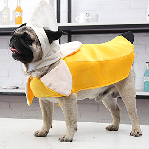 Disfraz de Plátano para Perros Pequeños Halloween miniatura 6