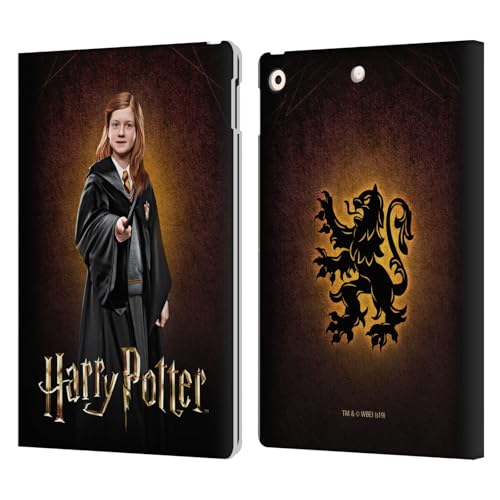Coque Harry Potter Ginny Weasley iPad 10.2 en cuir premium avec rabat protecteur