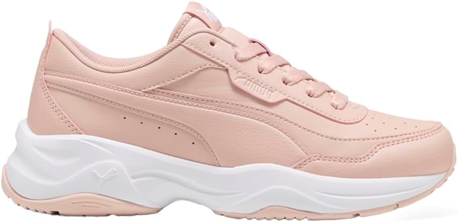 Womens Cilia Mode Perforated Lace Up Sneakers Shoes Casual - Pink