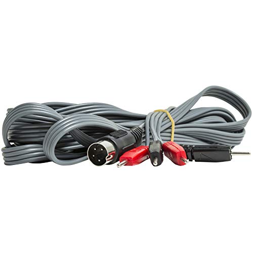 4-Pin Din Leadwire Gray 10' Channel 3 & 4 PN# CW12214