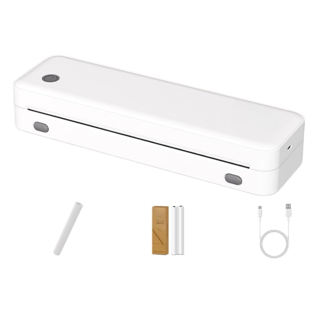 Amazon.co.jp: LPYROSE モバイルプリンター A4 インク不要 家庭用 学習