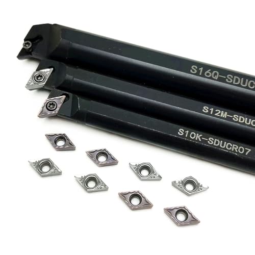 Portaherramientas de torno interno con 10 cuchillas de carburo miniatura 4
