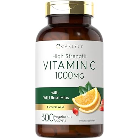Carlyle Vitamin C 1000mg, 500 Vegetarian Caplets Cover