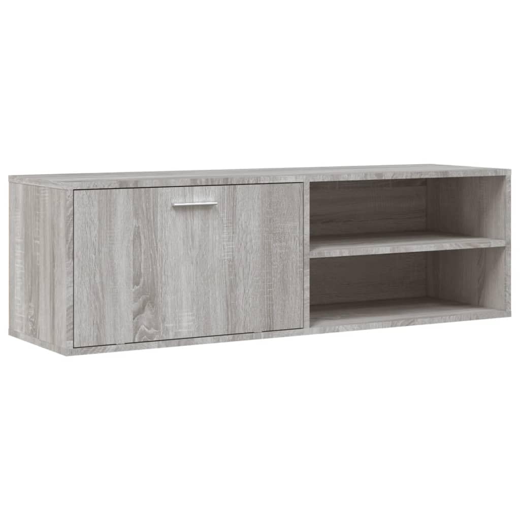 Vidaxl Tv Cabinet Tv Stand Media Cabinet Tv Unit Grey Sonoma Engineered Wood