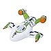 Bestway Cavalcabile Inflatable Spaceship Pool Float Ride-on With Water Pistol, Con Oblo', Pistola D'Acqua E Maniglie 478, Multicolore