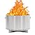 20.5" Smokeless Fire Pit with Air Switch and Handle, Wood Burning Portable Stainless Steel Outdoor Firepit with Removable Stand and Ash Pan, Ideal for Camping Backyard Patio, H: 11.5 in, 18.8 lbs