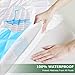 GRT 2 Pack Waterproof Crib Mattress Protector Rayon Made from Bamboo,Quilted Baby Mattress Pad Fitted Deep Pocket from 4