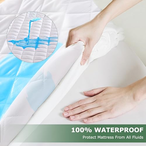 Protector de colchón de cuna para noches secas y siestas tranquilas GRT 4