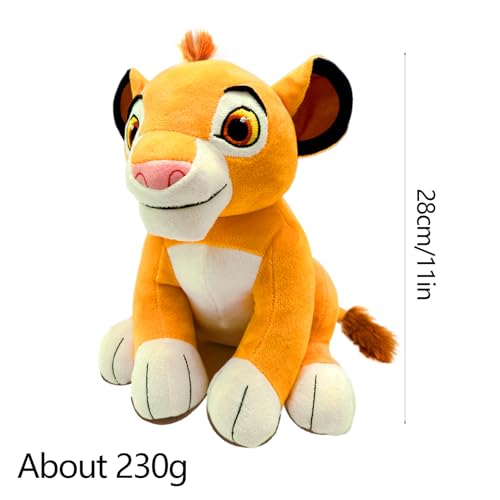 Löwe Simba Kuscheltier - König der Löwen Plüsch für Kinder Fans, Geburtstag und Weihnachten