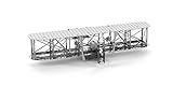 Fascinations Metal Earth Wright Brothers Airplane 3D Metal Model Kit