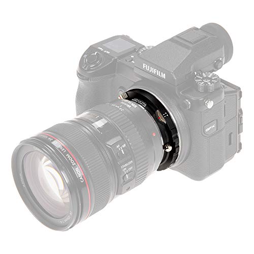 Ficha técnica Fotodiox Pro Fusion Adaptador De Lentes Automático Compatible con Lentes de Canon EOS EF EF-S a Cámaras con Montura de Fujifilm GFX G - Fernando Cortés