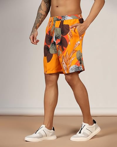 Image of DHRUVI TRENDZ Shorts for Men | Boxer Shorts for Men | Men Shorts | Cargo Shorts | Shorts for Men Beach Wear | Printed Shorts | Men's Regular Fit Shorts