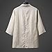 Men's Cotton Linen Bathrobe Kimono Cardigan Loose Thin Japanese Style Casual Summer Outwear