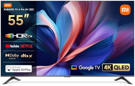 XIAOMI QLED 32" A Pro 2026 UltraHD 4K Dolby Audio Google TV