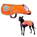 SafetyPUP XD Dog Reflective Vest. Sizes To Fit Dogs 22 lbs To 100 lbs. Blaze Orange Hi Vis Dog Vest Protects Dogs From Cars & Hunting Accidents. (Large 61lbs - 100lbs)